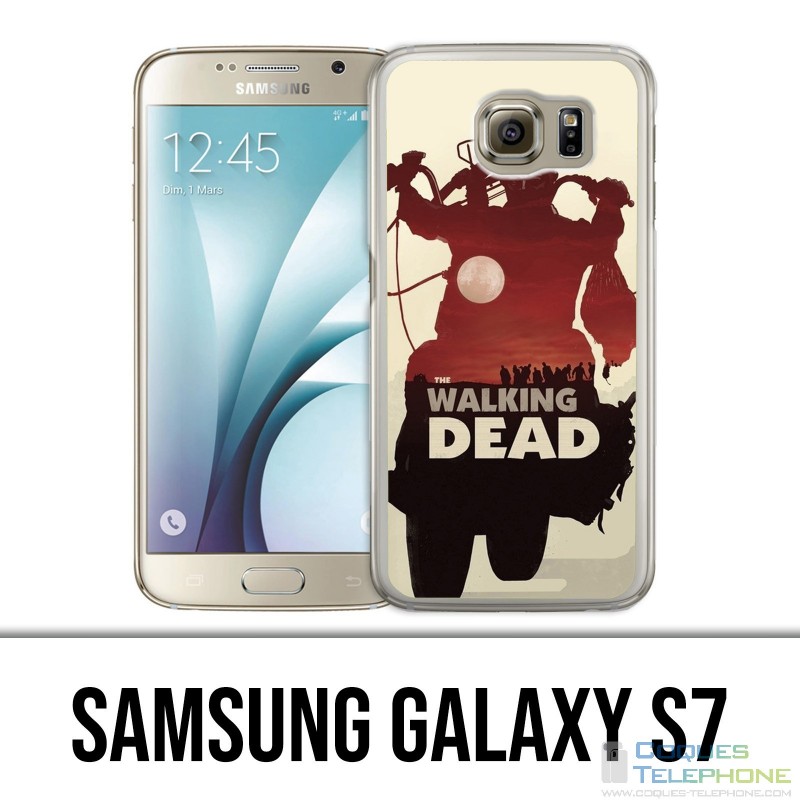 Custodia Samsung Galaxy S7 - Walking Dead Moto Fanart