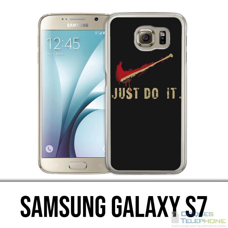 Samsung Galaxy S7 Hülle - Walking Dead Negan Tu es einfach