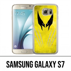 Samsung Galaxy S7 Hülle - Xmen Wolverine Art Design
