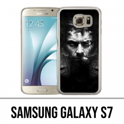 Samsung Galaxy S7 Hülle - Xmen Wolverine Cigarre