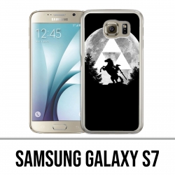 Samsung Galaxy S7 Hülle - Zelda Moon Trifoce
