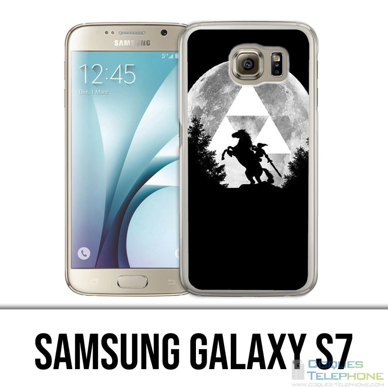 Samsung Galaxy S7 case - Zelda Moon Trifoce