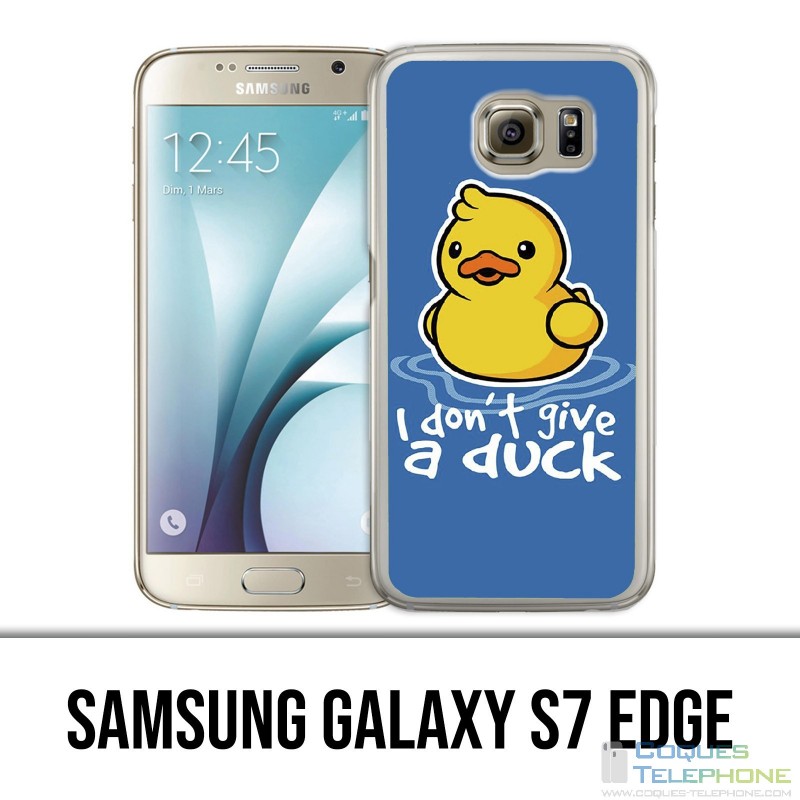 Custodia per Samsung Galaxy S7 Edge - Non me ne frega un anatra