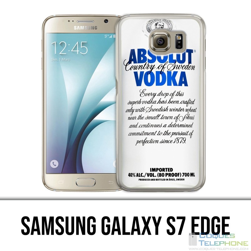 Samsung Galaxy S7 edge case - Absolut Vodka