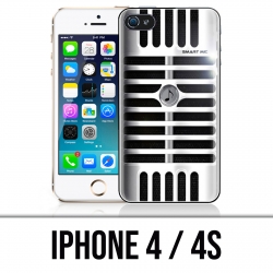 Custodia per iPhone 4 / 4S - Microfono vintage