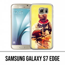 Carcasa Samsung Galaxy S7 edge - Animal Astronaut Cat