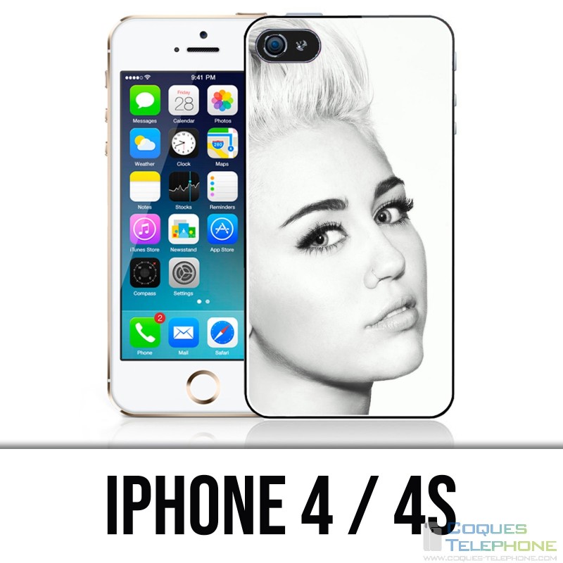Coque iPhone 4 / 4S - Miley Cyrus