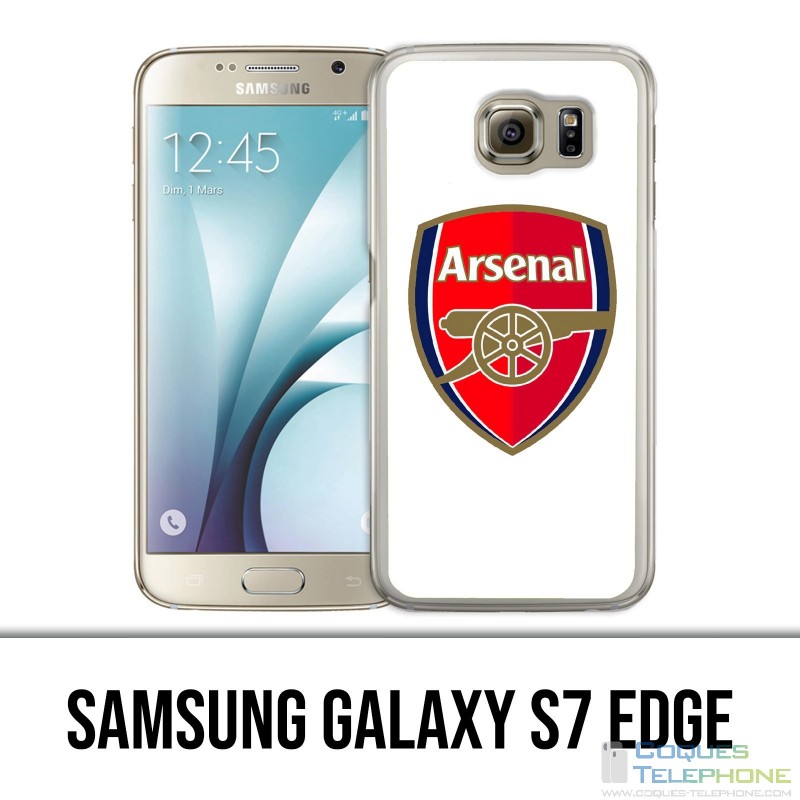 Carcasa Samsung Galaxy S7 Edge - Logotipo del Arsenal