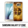 Samsung Galaxy S7 Edge Hülle - Barcelona Vintage Football