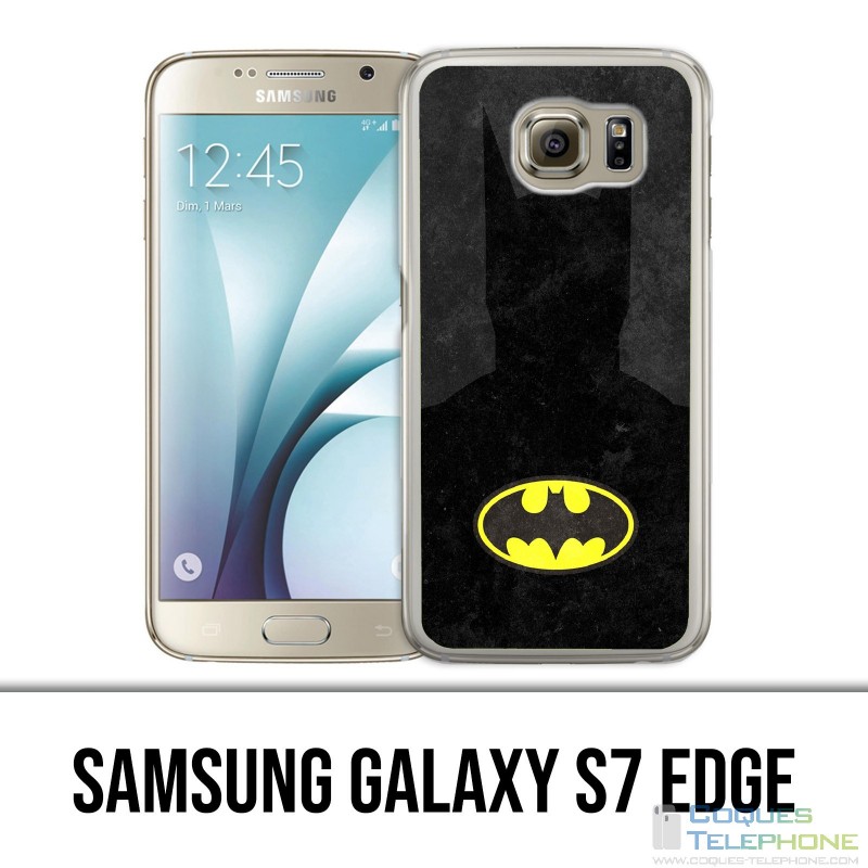 Custodia edge Samsung Galaxy S7 - Batman Art Design