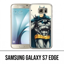 Samsung Galaxy S7 Edge Case - Batman Paint Art