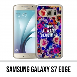 Samsung Galaxy S7 Edge Case - immer blühen