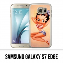 Custodia edge Samsung Galaxy S7 - Vintage Betty Boop