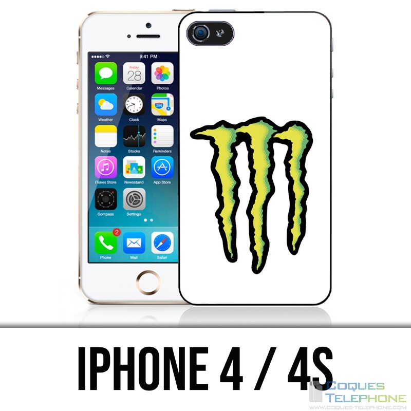 Coque iPhone 4 / 4S - Monster Energy Logo