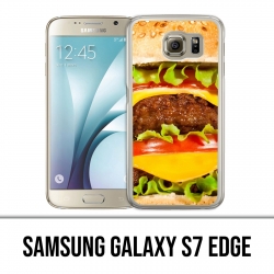 Samsung Galaxy S7 Edge Hülle - Burger