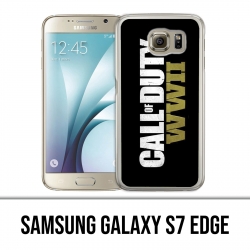 Carcasa Samsung Galaxy S7 Edge - Logotipo de Call of Duty Ww2