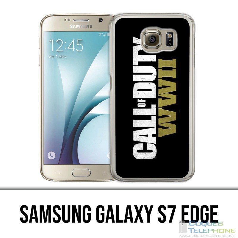 Coque Samsung Galaxy S7 EDGE - Call Of Duty Ww2 Logo