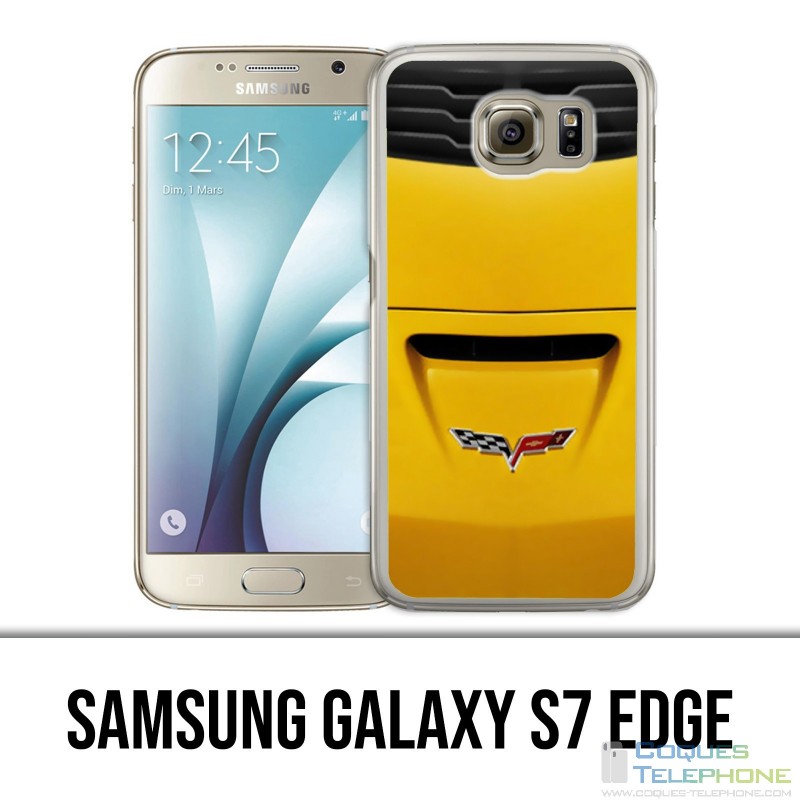 Samsung Galaxy S7 Edge Case - Corvette Hood