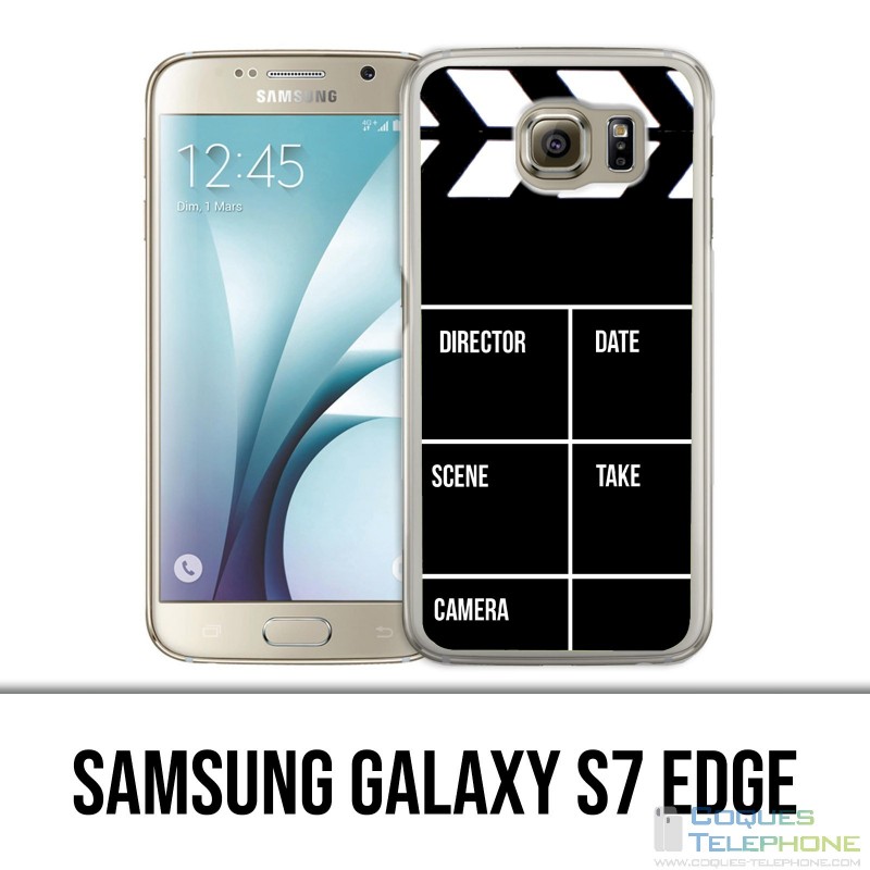 Custodia edge Samsung Galaxy S7 - Clap Cinema