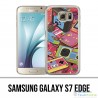 Coque Samsung Galaxy S7 EDGE - Consoles Retro Vintage