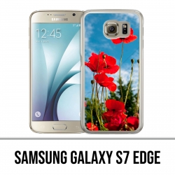 Custodia per Samsung Galaxy S7 Edge - Poppies 1