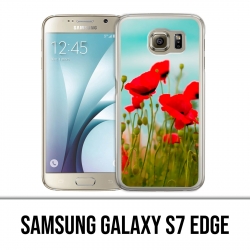 Samsung Galaxy S7 Edge Hülle - Poppies 2
