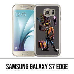 Coque Samsung Galaxy S7 EDGE - Crash Bandicoot Masque
