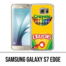 Samsung Galaxy S7 Edge Hülle - Crayola