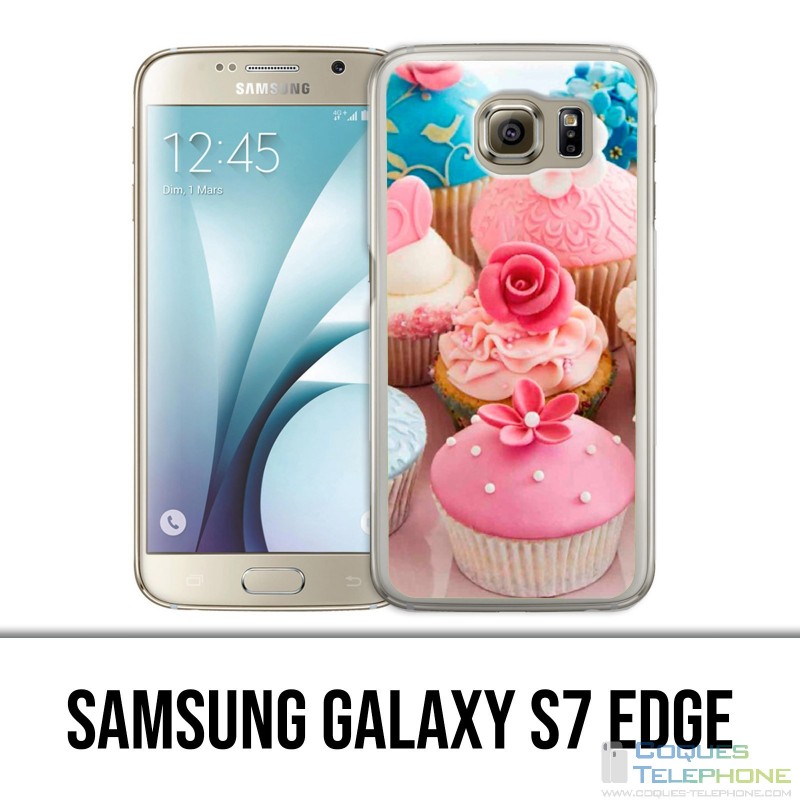 Samsung Galaxy S7 Edge Hülle - Cupcake 2