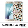 Samsung Galaxy S7 Edge Hülle - Kawaii Cupcake