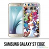 Samsung Galaxy S7 Edge Case - Cute Marvel Heroes