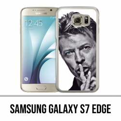 Samsung Galaxy S7 Edge Hülle - David Bowie Hush