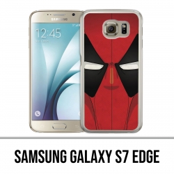 Samsung Galaxy S7 Edge Hülle - Deadpool Mask