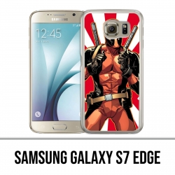 Samsung Galaxy S7 Edge Hülle - Deadpool Redsun