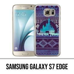 Carcasa Samsung Galaxy S7 Edge - Disney Forever Young