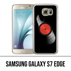 Samsung Galaxy S7 Edge Hülle - Vinyl Record
