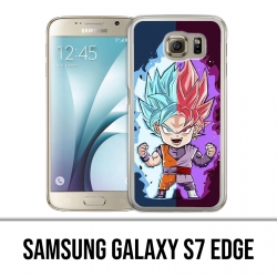 Samsung Galaxy S7 Edge Hülle - Dragon Ball Black Goku