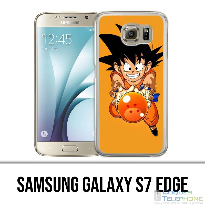 Coque Samsung Galaxy S7 EDGE - Dragon Ball Goku Boule De Crystal