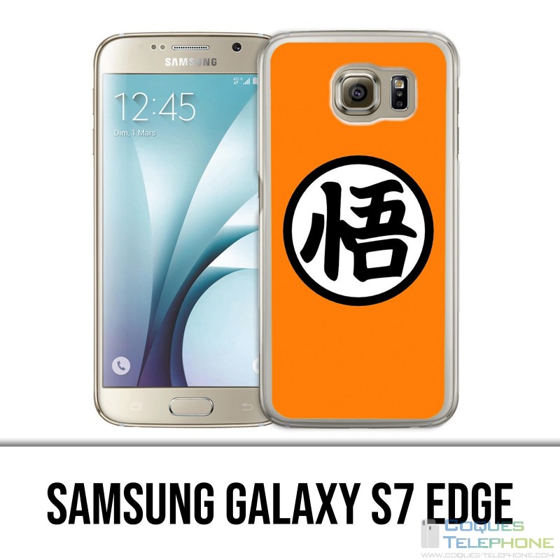 Samsung Galaxy S7 Edge Case - Dragon Ball Goku Logo