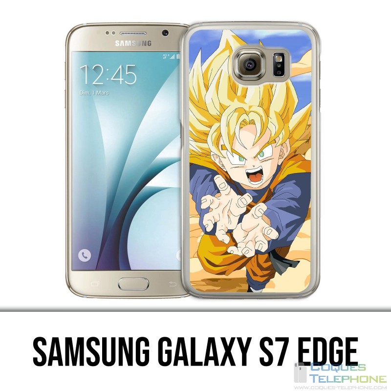 Samsung Galaxy S7 Edge Hülle - Dragon Ball Sound Goten Fury