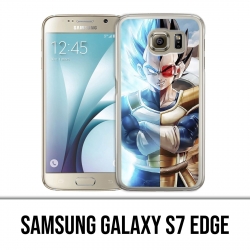 Samsung Galaxy S7 Edge Hülle - Dragon Ball Vegeta Super Saiyan