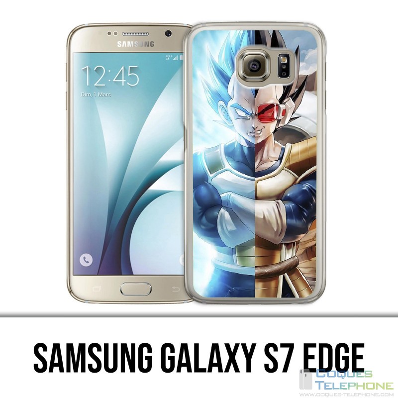 Custodia per Samsung Galaxy S7 Edge - Dragon Ball Vegeta Super Saiyan