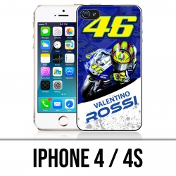 Funda iPhone 4 / 4S - Motogp Rossi Cartoon