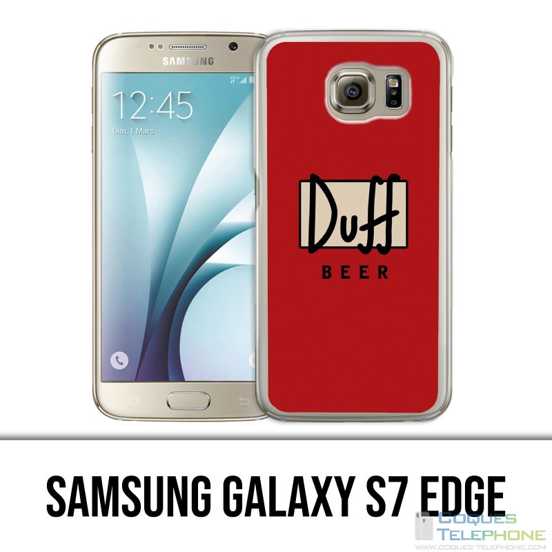 Samsung Galaxy S7 Edge Case - Duff Beer