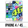 IPhone 4 / 4S case - Motogp Rossi Misano