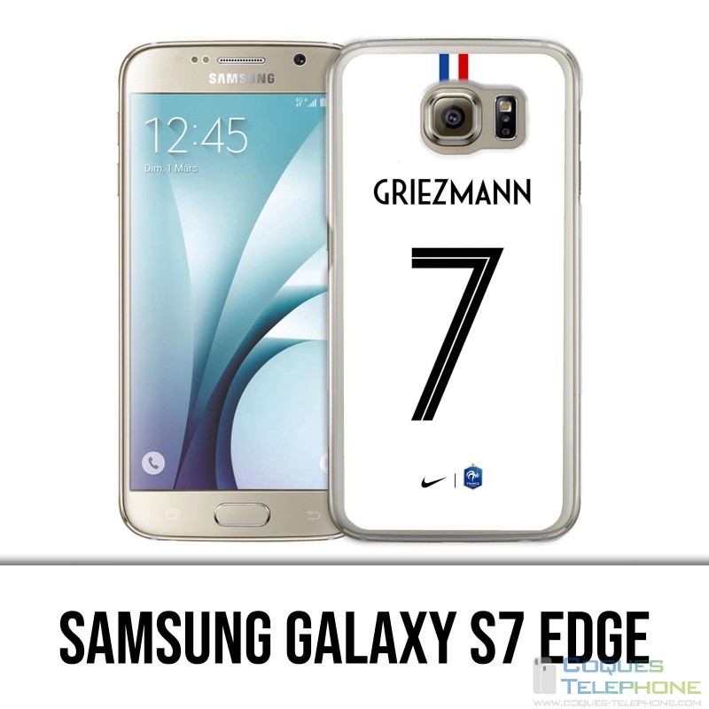 Custodia a bordo Samsung Galaxy S7 - Maglia calcio France Griezmann