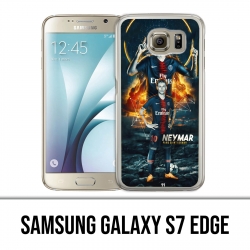 Coque Samsung Galaxy S7 EDGE - Football Psg Neymar Victoire