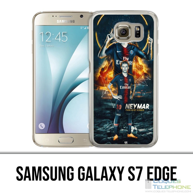 Samsung Galaxy S7 Edge Case - Football Psg Neymar Victory