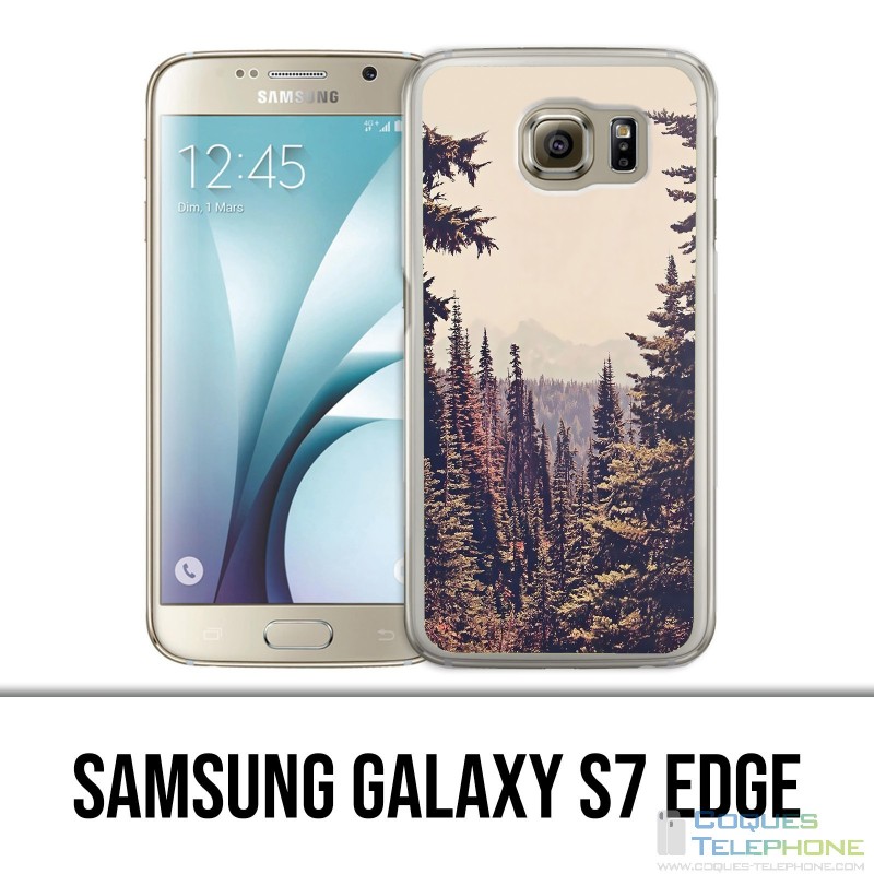 Samsung Galaxy S7 edge case - Forest Pine