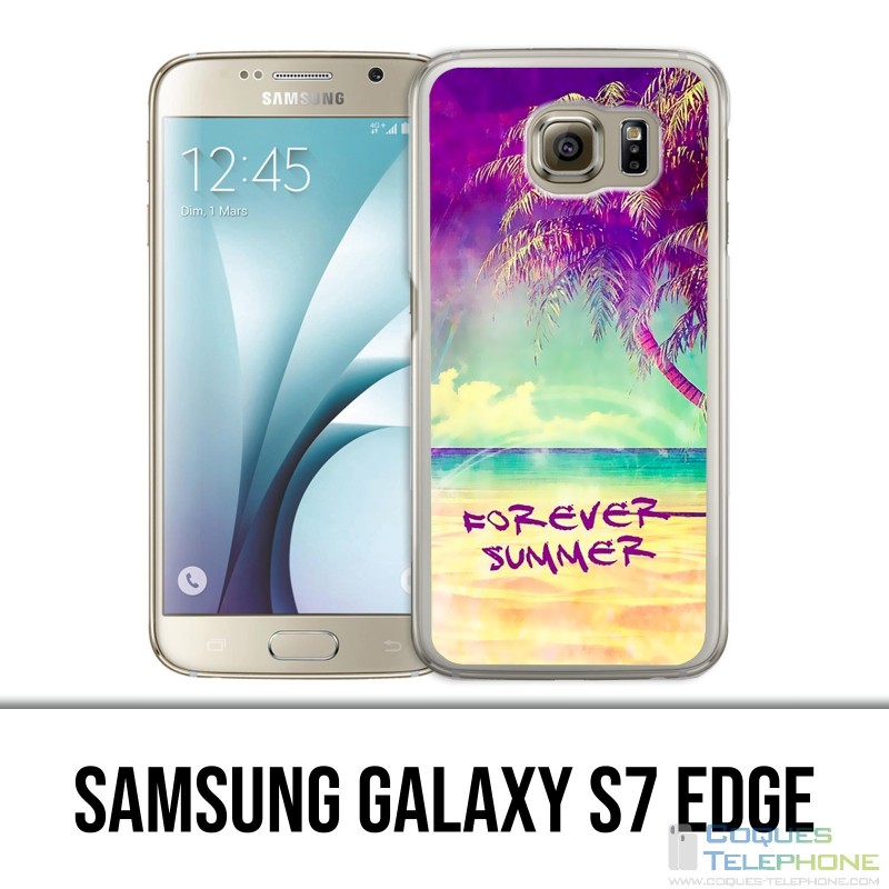 Samsung Galaxy S7 Edge Case - Forever Summer